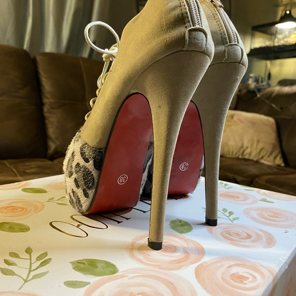 Cheetah heels